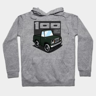 Medium Green Sunfire Poly - D-100 (1978) Hoodie